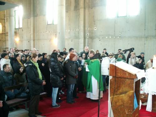 16.01.2011. Hodočasnici iz Kaštela u Šurkovcu