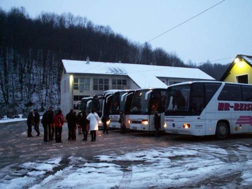 30.01.2011. Hodočasnici iz Mostara, Zagreba, Širokog i Splita u Šurkovcu