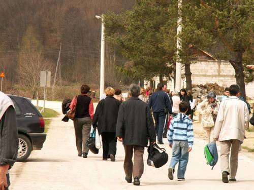 Nedjelja 3.4.2011. Hodočasnici iz Zagreba, Slavonskog broda, Jajca, Splita, Kaštela