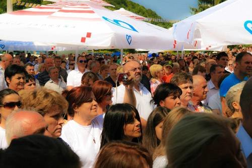 POSVETA CRKVE PRESVETOG SRCA ISUSOVA U ŠURKOVCU 11.08.2012.