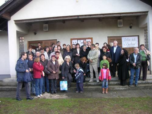 Hodočasnici iz Kaštela i Trogira u Šurkovcu u listopadu 2009.