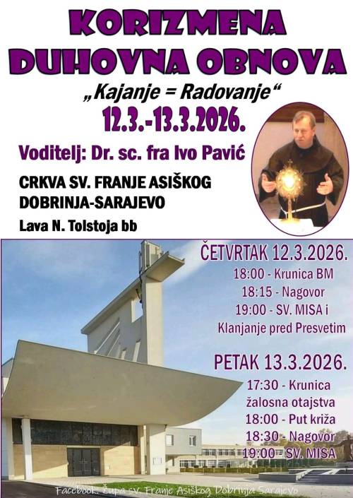 Korizmena duhovna obnova