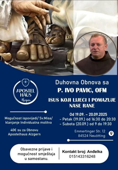 Duhovna Obnova: ISUS KOJI LIJEČI I POMAZUJE NAŠE RANE