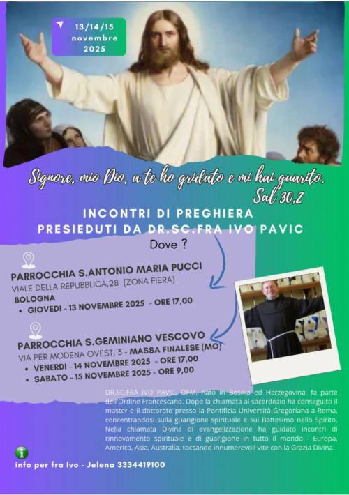 INCONTRI DI PREGHIERA